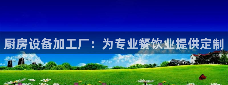尊龙新版人生就是博!：厨房设备加工厂：为专业餐饮业提供定制