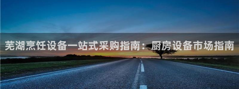 凯时官网：芜湖烹饪设备一站式采购指南：厨房设备市场指南