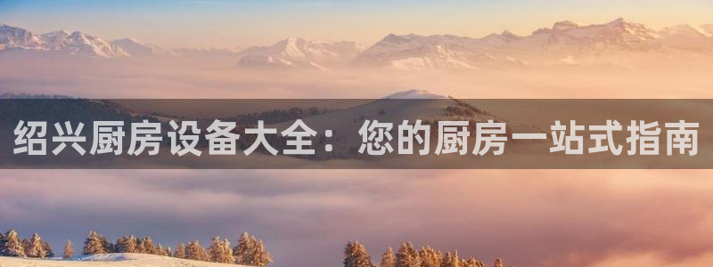 尊龙凯时企业文化：绍兴厨房设备大全：您的厨房一站式指南