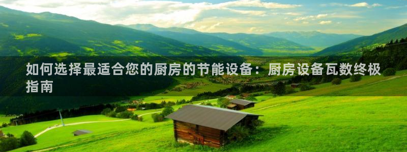 尊龙凯时企业文化：如何选择最适合您的厨房的节能设备：厨房设备