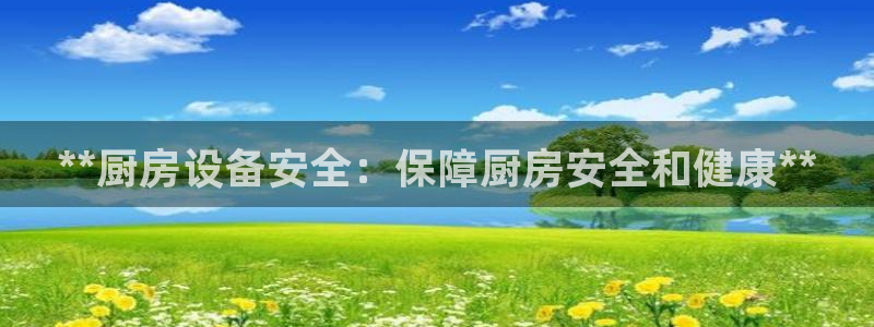凯时登录界面：**厨房设备安全：保障厨房安全和健康**