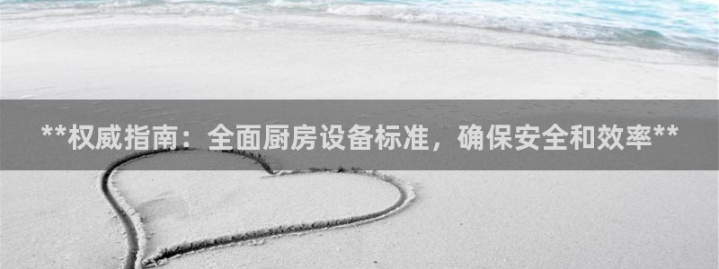 尊龙凯时充值不到账：**权威指南：全面厨房设备标准，确保安全