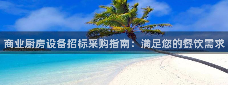 尊龙ag：商业厨房设备招标采购指南：满足您的餐饮需求