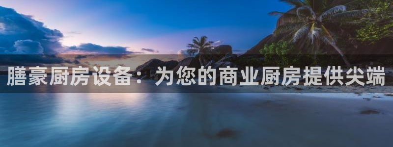 尊龙凯时平台信誉怎样：膳豪厨房设备：为您的商业厨房提供尖端